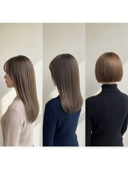 ヘアオーブロジック(HAIR orb LOGIC)の写真/東北売上ランキング6年連続TOP10入り!理想のストレートヘアへ導く女性専用サロン♪