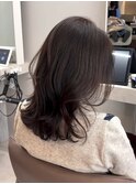 小顔カット/フェイスレイヤーカット/韓国/栄/大人ミディアムボブ