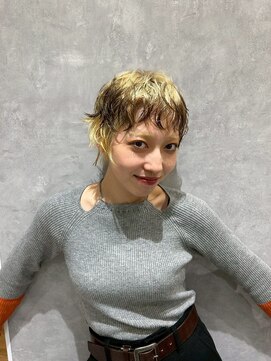 アース 酒田店(HAIR&MAKE EARTH) ショートデザインカラーでおしゃれに差をつける！