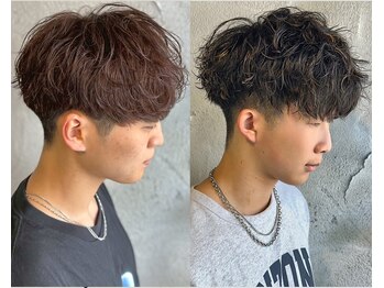 ニアウ 新宿(Niau)の写真/パーマの相談ができる◎[新宿/MEN'S/メンズパーマ/メンズカット/ツイストスパイラル/ダウンパーマ/眉毛]