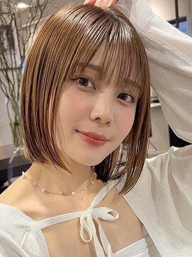 アビー(ABBEY) ボブ韓国ボブタッセルボブ20代30代40代レイヤーボブショートボブ