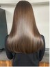 カット＋髪質改善シルキーケアストレート　￥16000