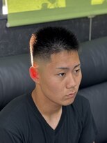 ケースタイル(K-style)&nbsp;スキンフェード　ベリーショート