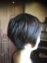 ヘアーエヌプラス (HAIR N+) アシンメトリー　ノームコア3　イメチェン　グレーベージュ