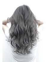 フラッグ(flag)&nbsp;バレイヤージュ　ホワイトシルバー☆