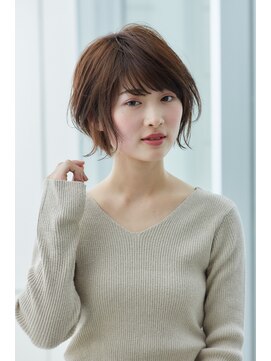 ミチオ ノザワ ヘアサロン ギンザ(Michio Nozawa HAIR SALON Ginza) 外ハネがポイント!ショートボブスタイル