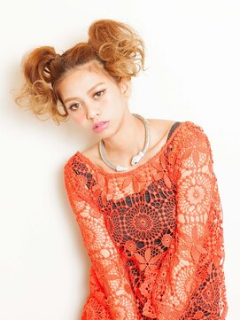 カッファ 東銀座(CUFFA) 【CUFFA】無造作カールデザインカラー大人ボブ東銀座築地新富町