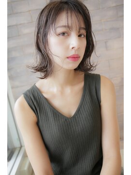 ミーツ meets+ 【meets】素肌が白く見える透明感カラー&小顔カット