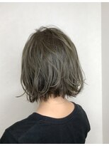 ガル(GALL)&nbsp;《久保佑介》ボブ/グレージュ/アッシュグレー/グレーヘア