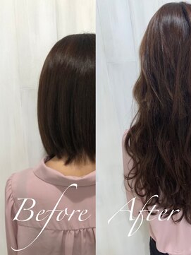 オーロ 西大寺店(ORO) 【シールエクステ】Before→ After