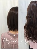 【シールエクステ】Before→ After