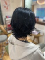 ブランボーテ(BLANC beaute)&nbsp;動きのあるパーマスタイル