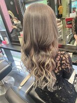 アンリップ ジー(salon unripG) h.i シルバーグレージュ グラデーション