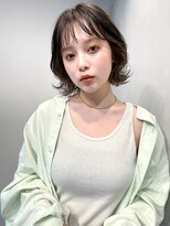 レトン 銀座(leton)&nbsp;Aラインボブ/マロンベージュ/ニュアンスマッシュ[東銀座/銀座]