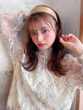 ロンド ラマ 岐阜(Lond bla-ma) 愛されカチューシャアレンジ