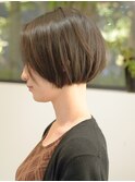 【SHARON原宿】大人ショートボブ×ダークブラウンナチュラルボブ