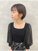 王道ショートボブ