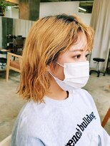 フリーラ 京都河原町三条店(freera)&nbsp;ボブにゆるパーマがかわいいスタイル♪