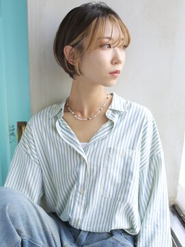 バース(BIRTH) 天神【BIRTH】インナーカラー×モテ耳掛けショート 2