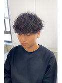 波巻きスパイラルツイストパーマツーブロックスパイラルパーマ