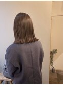 柔らかグレージュ♪