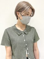 ワッカ(wacca)&nbsp;センターパート ハイトーンショート