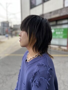 ヘアデザインサロン246 ウルフスタイル　インナーカラー