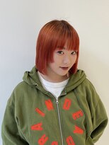 ハイブ 金沢(Hive)&nbsp;ショートボブブリーチ10代20代外ハネボブニュアンスカラー