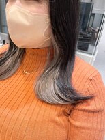 コントラストインナーカラー【銀座】鶴岡