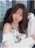 くびレイヤーエモージュふんわりカール20代30代40代◎美髪★間嶋