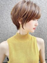 ロンドジェネルーズ 柏(Lond generous)&nbsp;【generous柏】ショート×小顔前髪×ベージュ【柏】