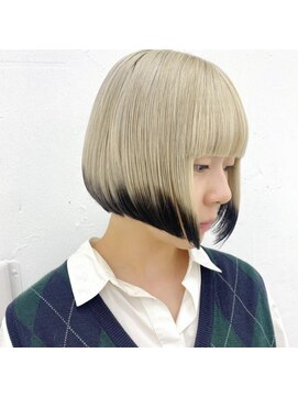 レコ 渋谷(LECO) エンドカラーボブ