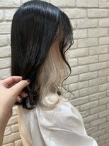 シュガー ヘアアンドネイル 仙台(SUGAR)&nbsp;イルミナカラー◎ホワイトベージュイヤリングカラー