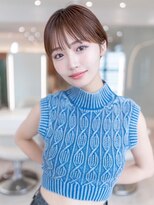 イオ 本厚木(io) 20代30代ショートボブ顔まわりレイヤーワイドバング小顔