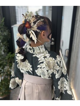 アコ(Aco) ★袴のヘアアレンジデザイン１★