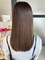 テュケー(TYCHE) 美髪ストレート/カーキベージュ/アースカラー艶髪