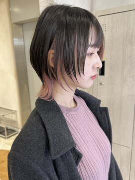 ユーフォリア 銀座(Euphoria) ウルフ/ウルフカット/インナーカラー/ショートウルフ担当岩崎