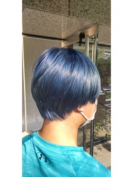 アース 国立店(HAIR&MAKE EARTH) 透明感！ブルーハイライト☆ミ
