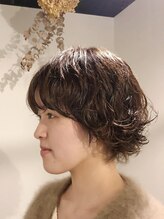 プレイス(PLACE) ニュアンスパーマをショートヘアに♪