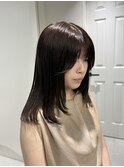 顔周りレイヤー/透明感カラー【藤野はるひ】