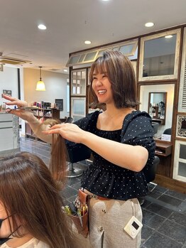 女性ならではの細やかな気配りと丁寧な施術で、初めての方も居心地のいい雰囲気で楽しく過ごせます♪