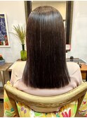 髪質改善ストレート