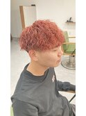 【ハイトーンカラー】ツイストスパイラルパーマ