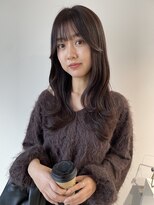 ソーソー(SoSo)&nbsp;《soso》レイヤーカット×透明感カラー