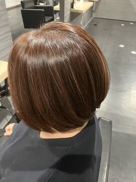 ソア(Soi) 暖色系ハイライト/Soi/金沢文庫/髪質改善/縮毛矯正