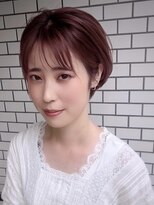 シャロンマルヤマ(SHARON maruyama)&nbsp;マッシュショート×ベリーピンク