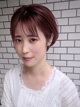 シャロンマルヤマ(SHARON maruyama) マッシュショート×ベリーピンク