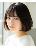 丸みボブ/大人ボブ/ひし型ボブ/20代ボブ30代ボブ40代ボブ