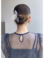 美容室 アイディー i-dee&nbsp;参列ヘアセット/タイトシニヨン