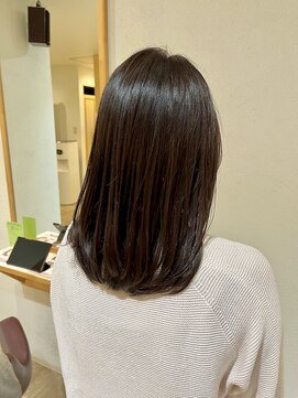 テラス(Terrace) 【Terrace】ミディアムレイヤー×ラベンダーカラー